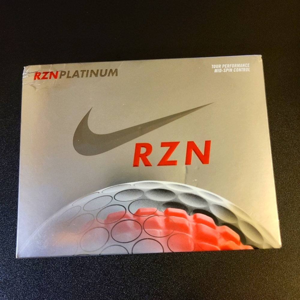 Nike RZN Platinum Golf Balls / 12 Count / Brand New